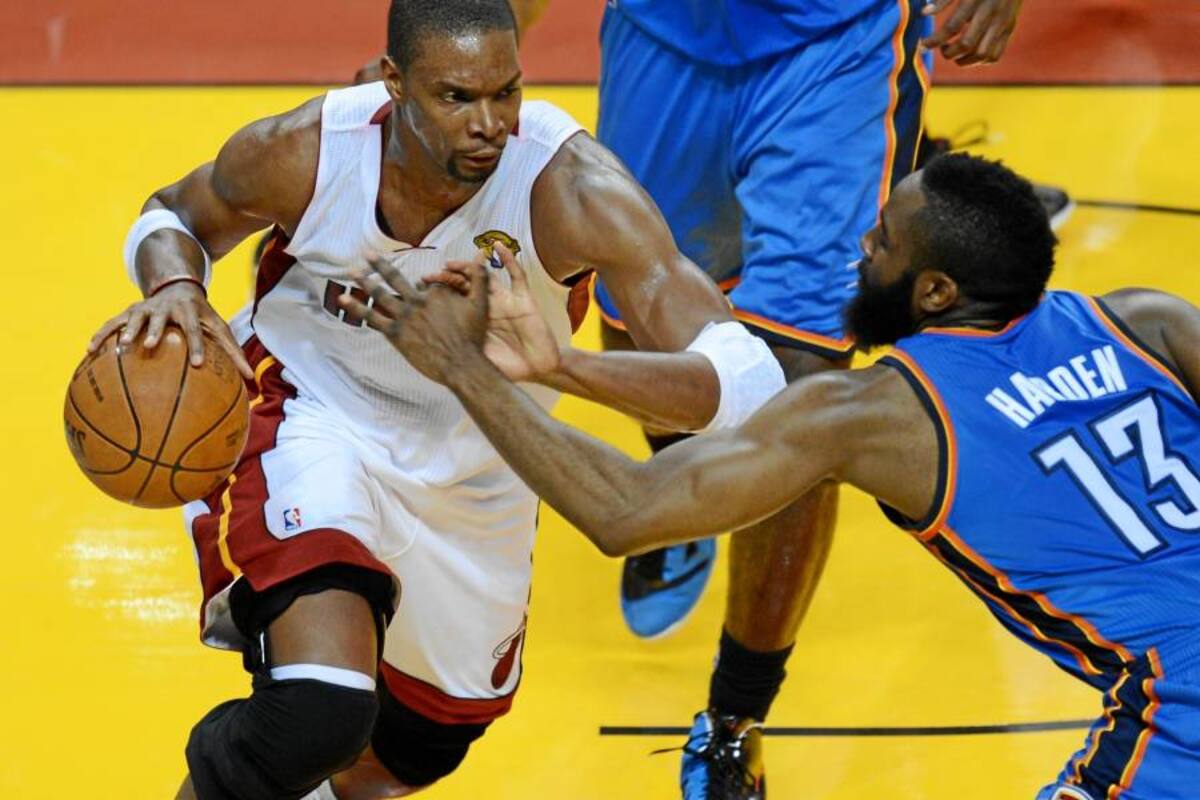 LeBron, Wade y Bosh rescatan al Heat para ponerlo delante en la final NBA (Foto: Afp/ VANGUARDIA LIBERAL)