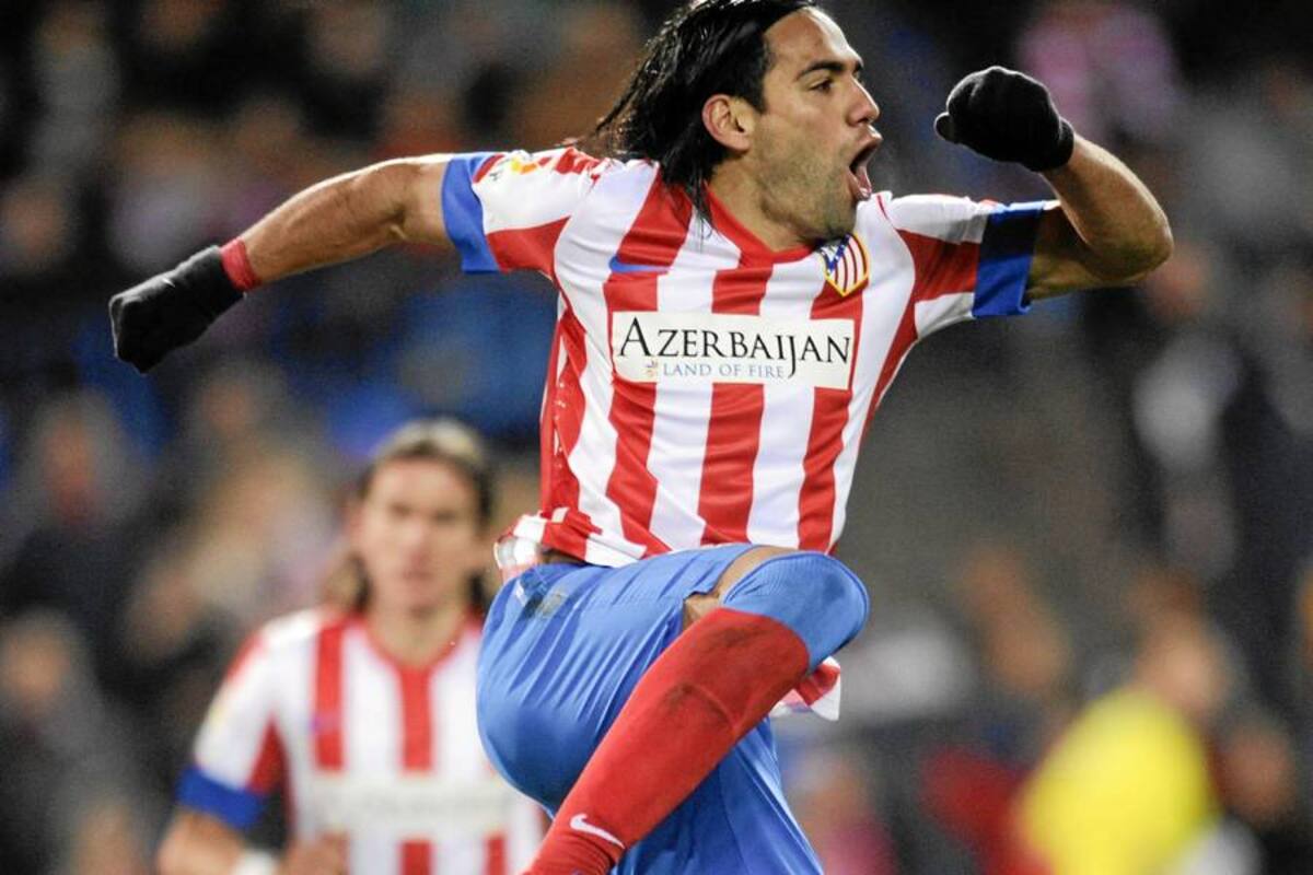 La gesta histórica de Falcao al convertir 5 goles en un partido en España (Foto: AFP / VANGUARDIA LIBERAL)