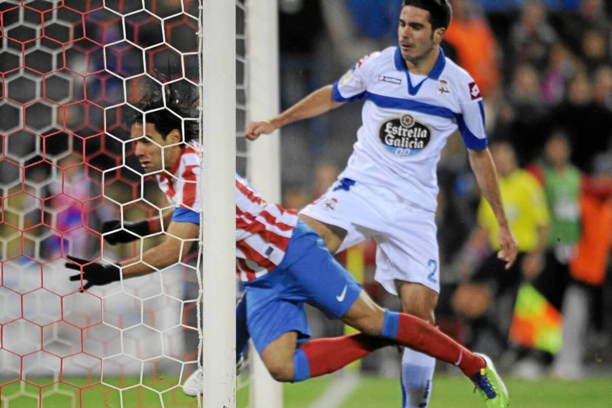 Falcao rompe una década sin 'pentagoleador' en la Liga española (Foto: AFP / VANGUARDIA LIBERAL)