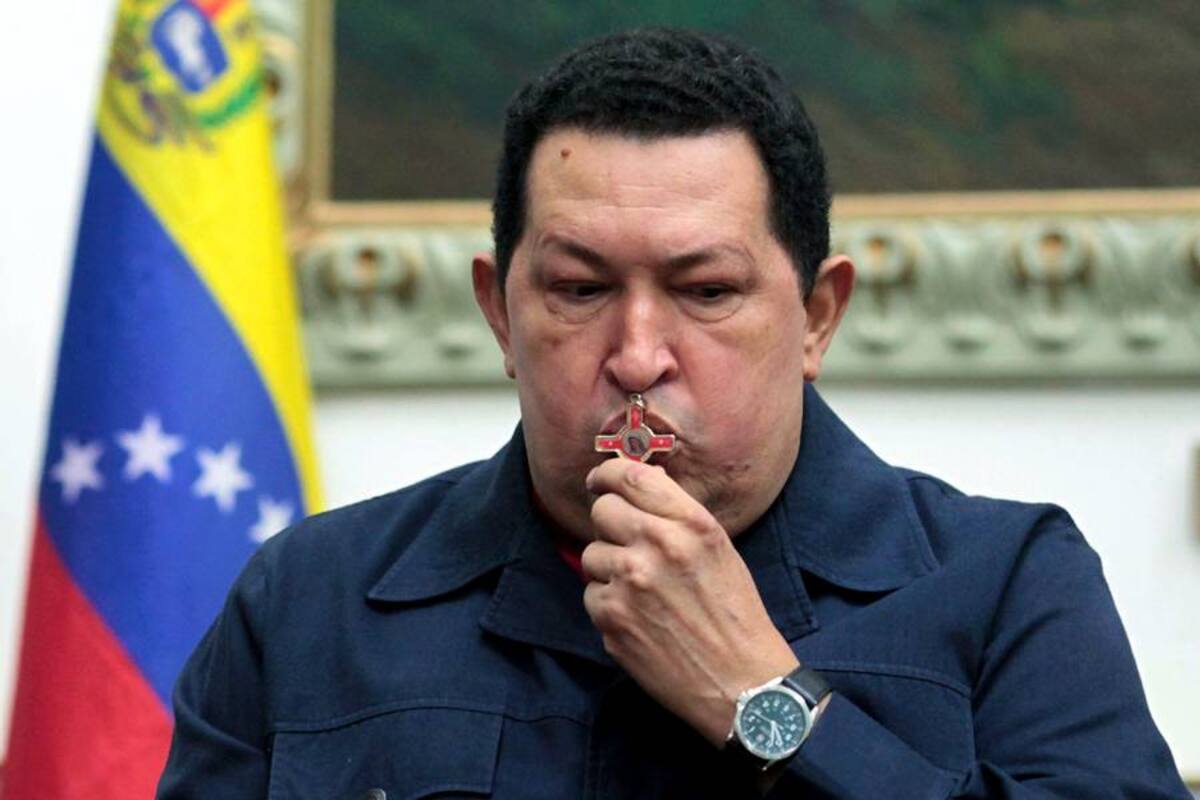 Hugo Chávez envió un mensaje de fin de año a militares venezolanos (Foto: Archivo/VANGUARDIA LIBERAL)