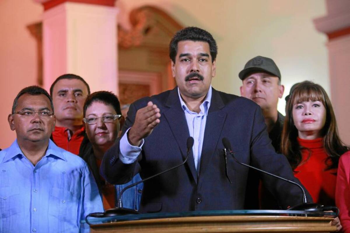 Maduro acusa a Obama de “agredir” sin “justificación” a Chávez (Foto: Archivo/VANGUARDIA LIBERAL)
