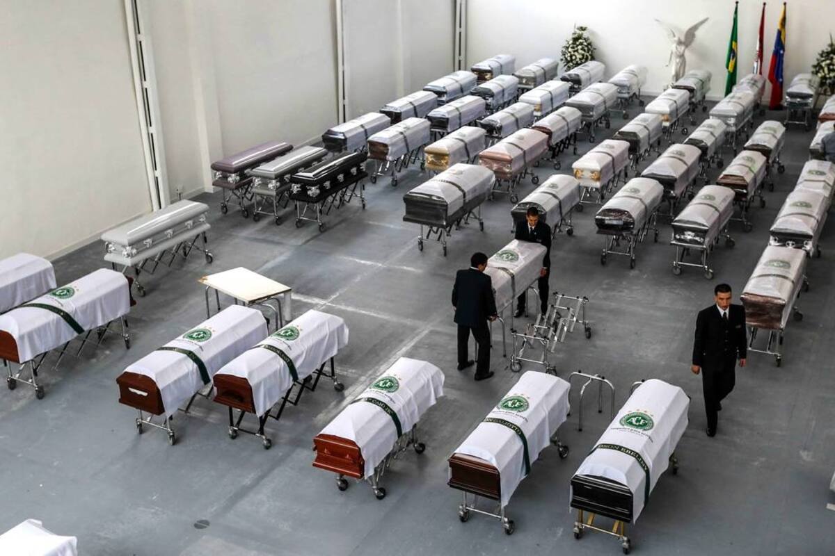 Inició repatriación de víctimas del Chapecoense a Brasil (Foto: Colprensa /VANGUARDIA LIBERAL)