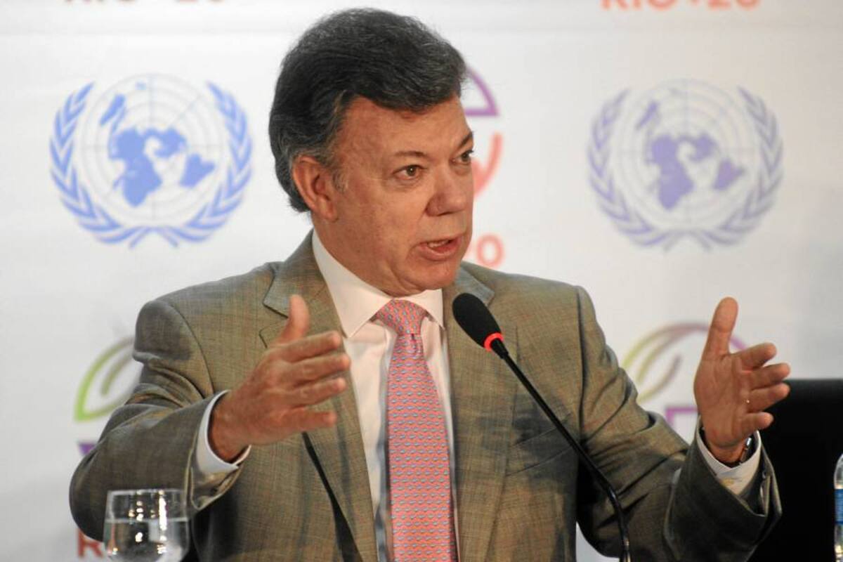 Presidente Santos devolverá la Reforma a la Justicia al Congreso (Foto: Afp/ VANGUARDIA LIBERAL)