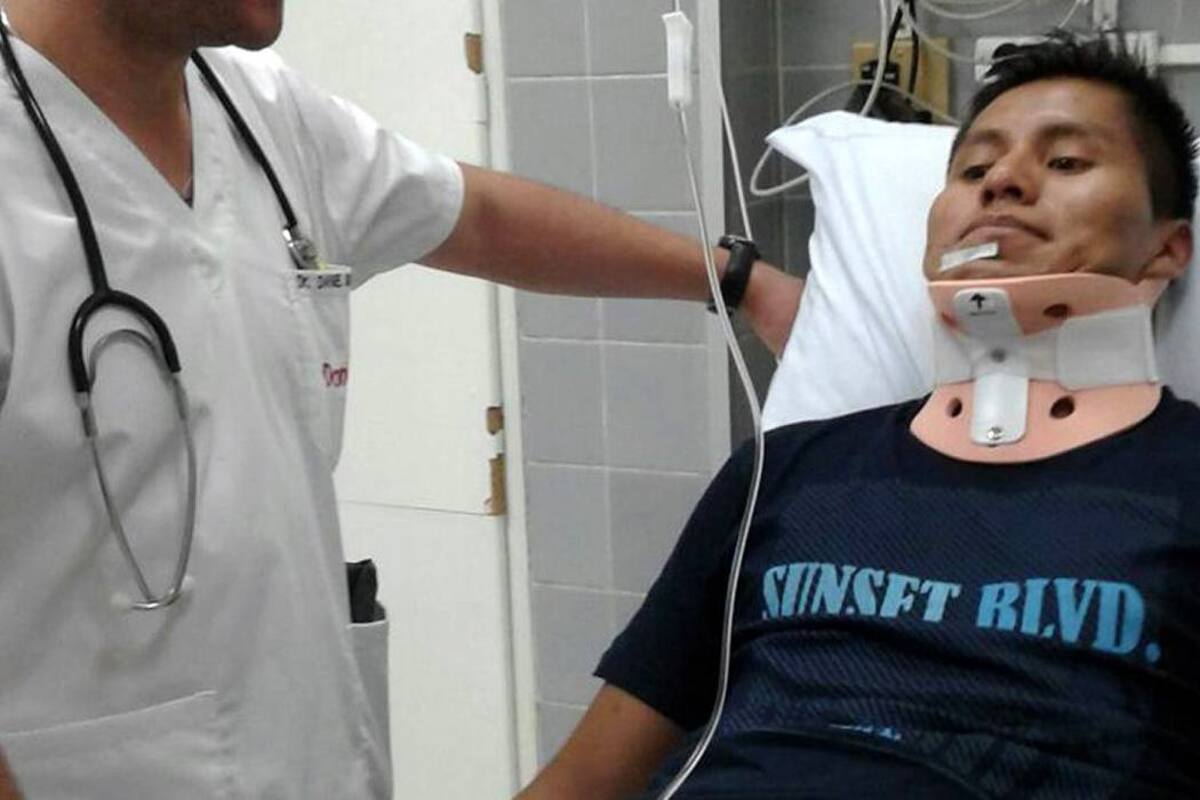 Llegó a Bolivia uno de los sobrevivientes del accidente aéreo de Antioquia (Foto: AFP /VANGUARDIA LIBERAL)