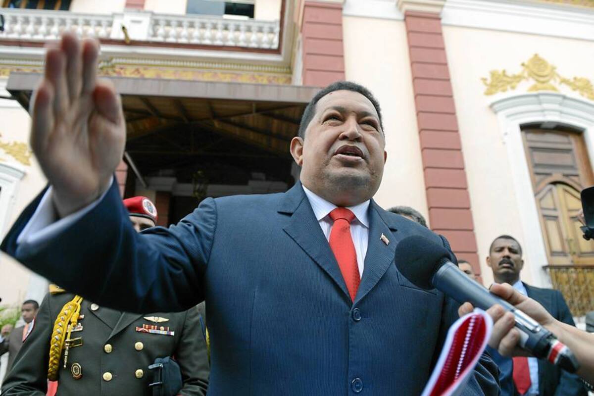 Chávez dice que exámenes más recientes muestran su buen estado de salud (Foto: Afp/VanguardiaLiberal)