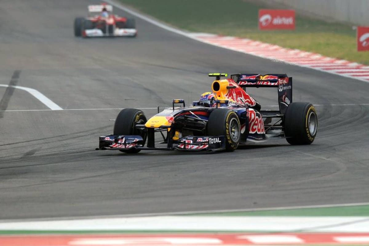 El bicampeón alemán logró en Buddh su victoria número 21 por delante del británico Jenson Button. (Foto: Afp/VANGUARDIA LIBERAL)