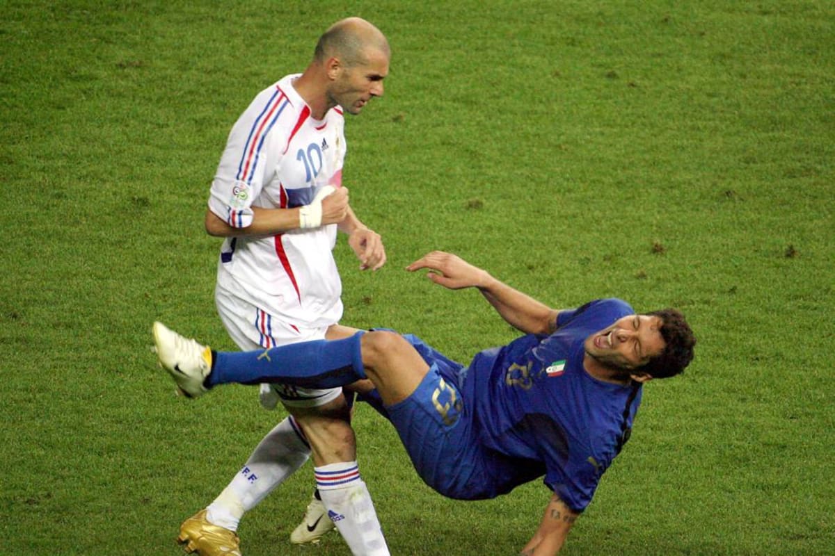 Materazzi: "No soy irónico, le deseo suerte a Zidane" (Foto: Archivo / VANGUARDIA LIBERAL)