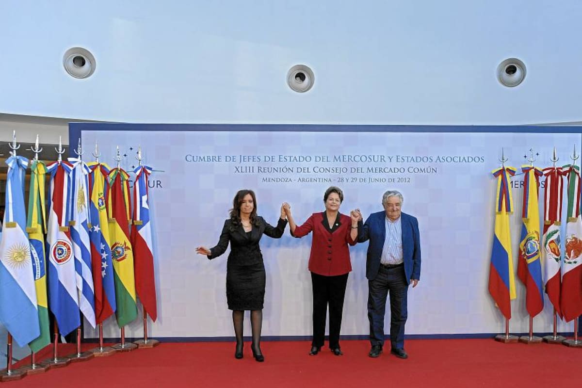 Kirchner inaugura cumbre presidencial del Mercosur en Argentina (Foto: AFP/VANGUARDIA LIBERAL)