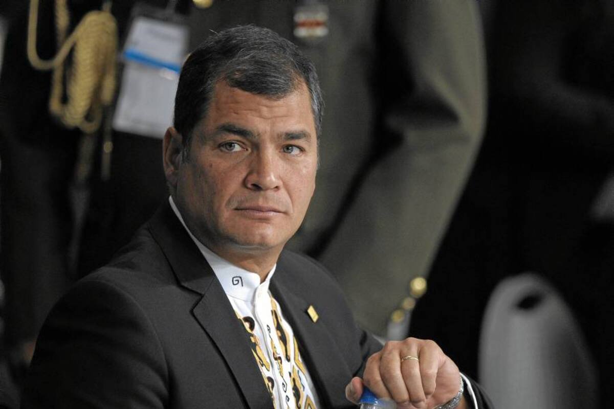 Correa dice que es muy probable que busque la reelección en Ecuador (Foto: Afp/ VANGUARDIA LIBERAL)