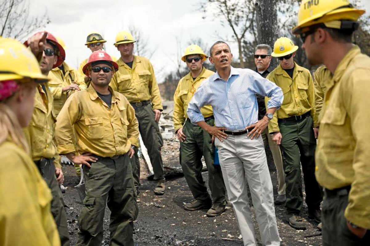 Obama visita área afectada por peor incendio en la historia de Colorado (Foto: Archivo/VANGUARDIA LIBERAL)