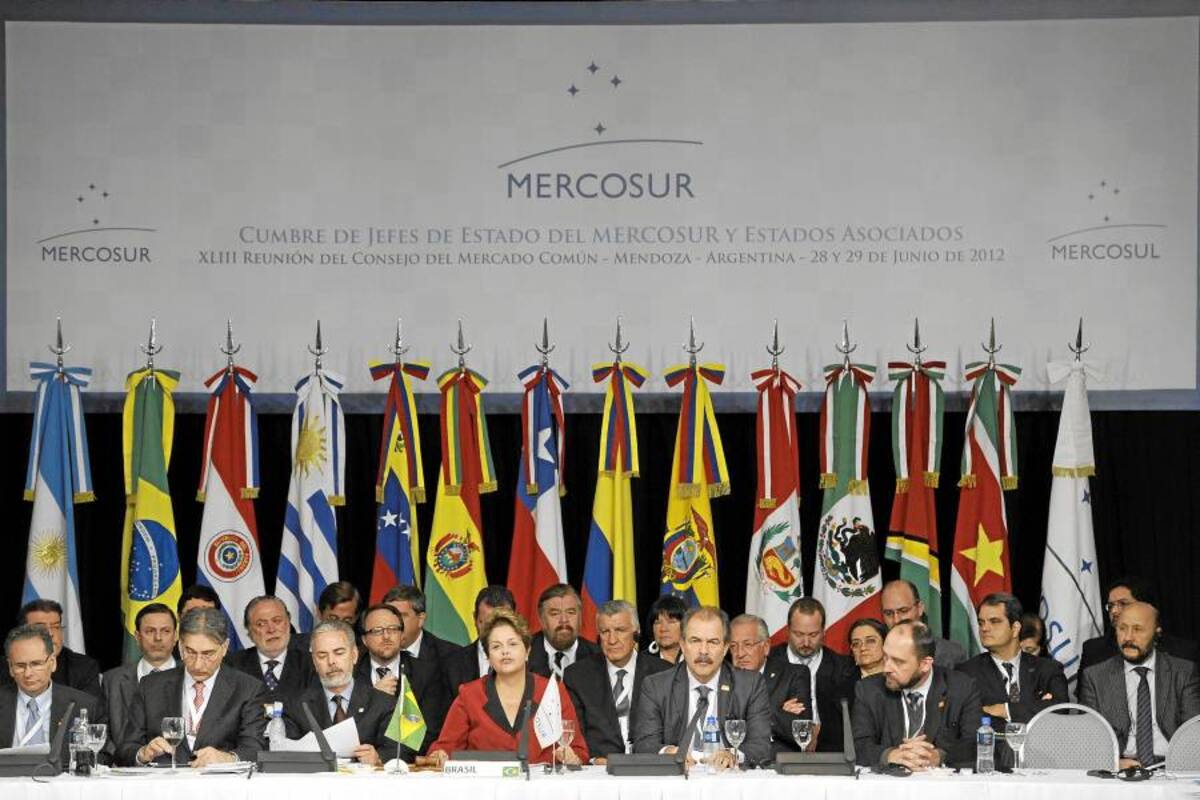 Mercosur suspende a Paraguay y anuncia incorporación de Venezuela (Foto: Afp/ VANGUARDIA LIBERAL)
