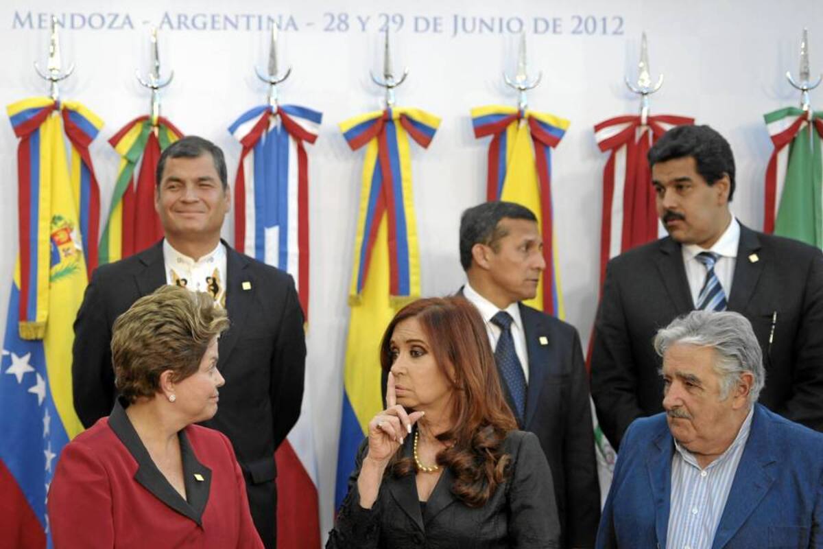Kirchner convoca a ampliar el Mercosur para afrontar crisis internacional (Foto: Afp/VanguardiaLiberal)