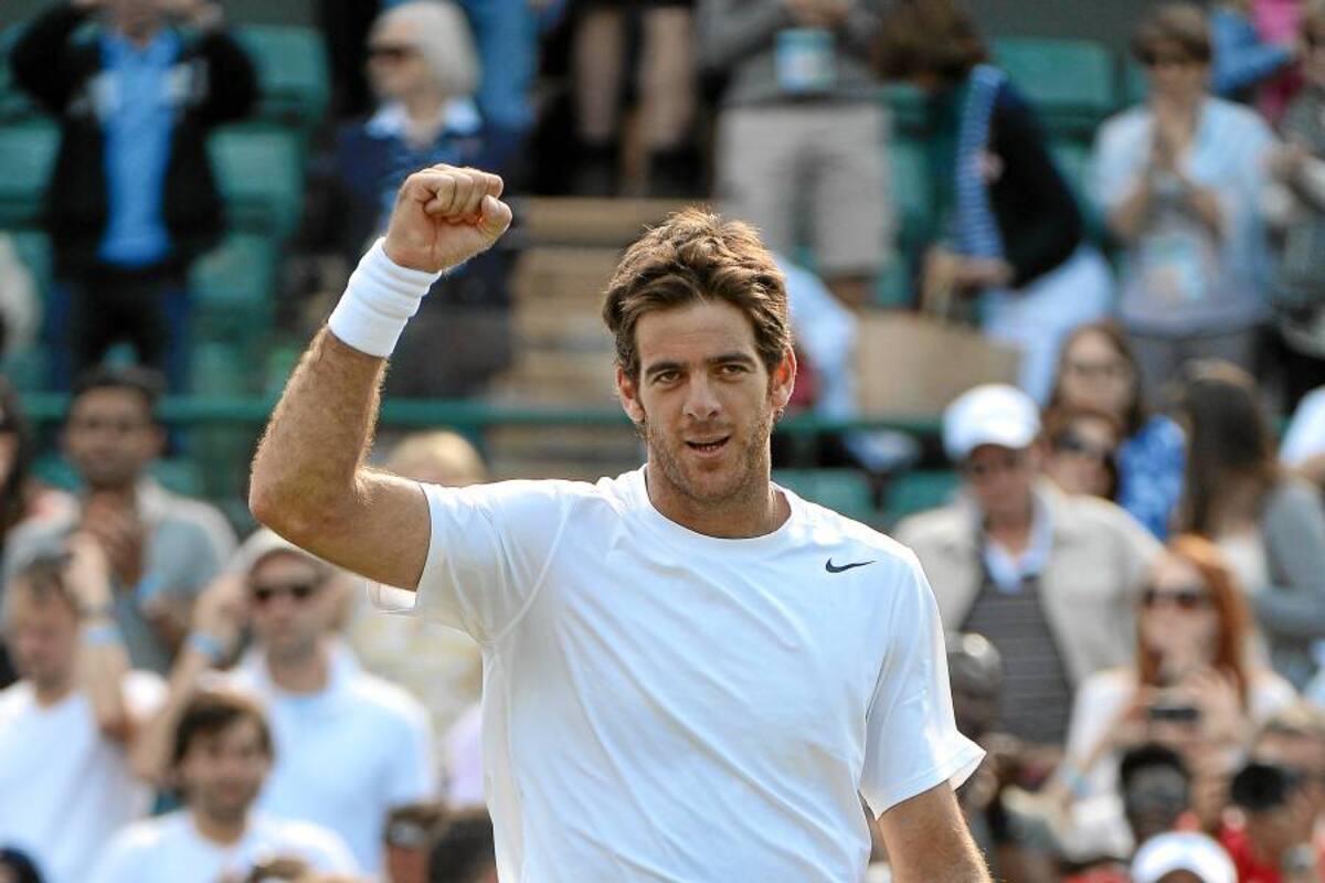 Del Potro avanza sin mayores dificultades en Wimbledon (Foto: AFP/VANGUARDIA LIBERAL)