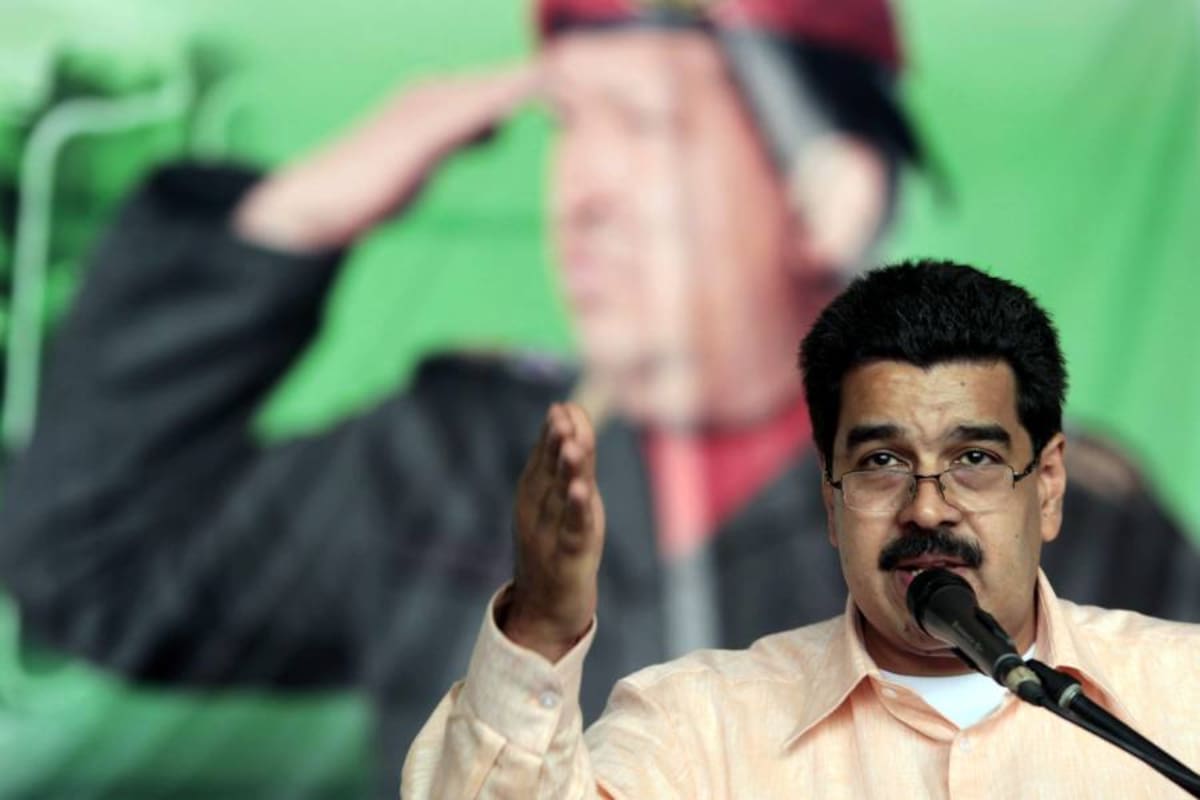 Nicolás Maduro en Cuba.