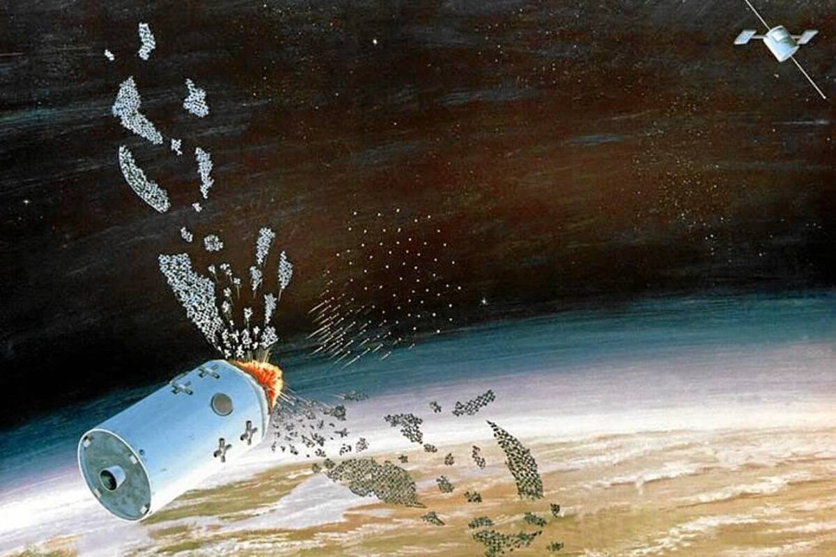 Los pedazos de un satélite destruido podrían chocar con la ISS (Foto: Tomado de Internet/ VANGUARDIA LIBERAL)