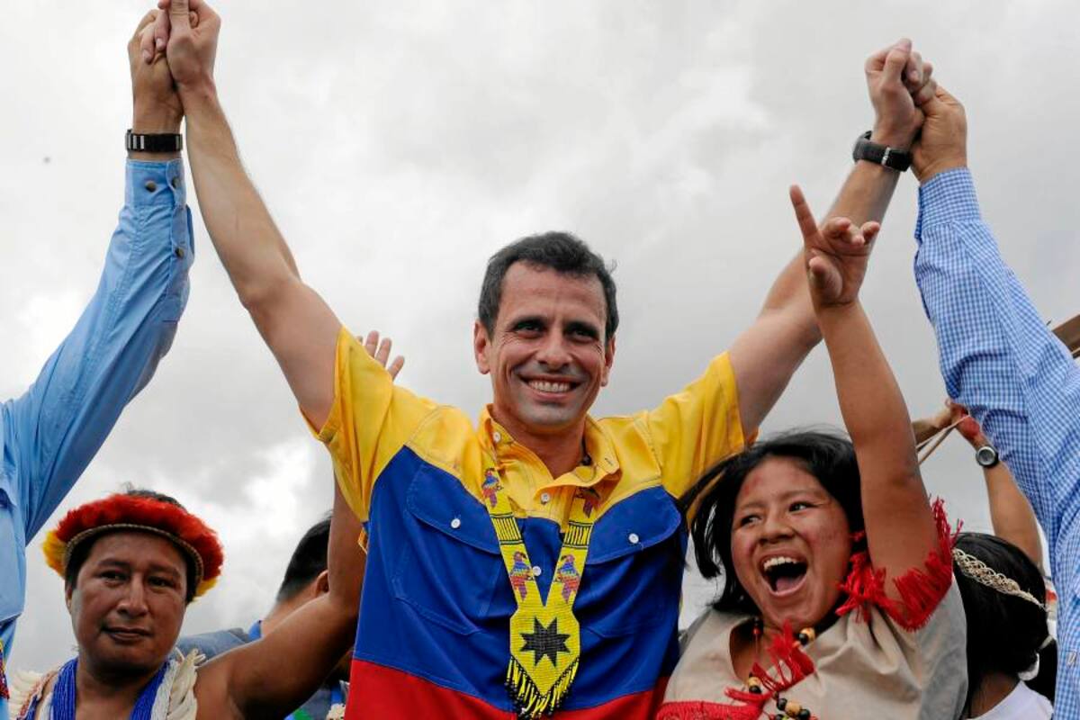 Capriles cumple 40 años en plena campaña electoral (Foto: Tomado de Internet/ VANGUARDIA LIBERAL)
