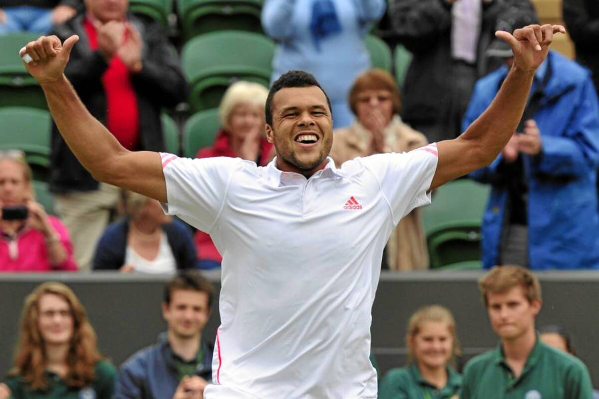 Tsonga remonta ante Fish y alcanza los cuartos de final en Wimbledon (Foto: AFP/VANGUARDIA LIBERAL)