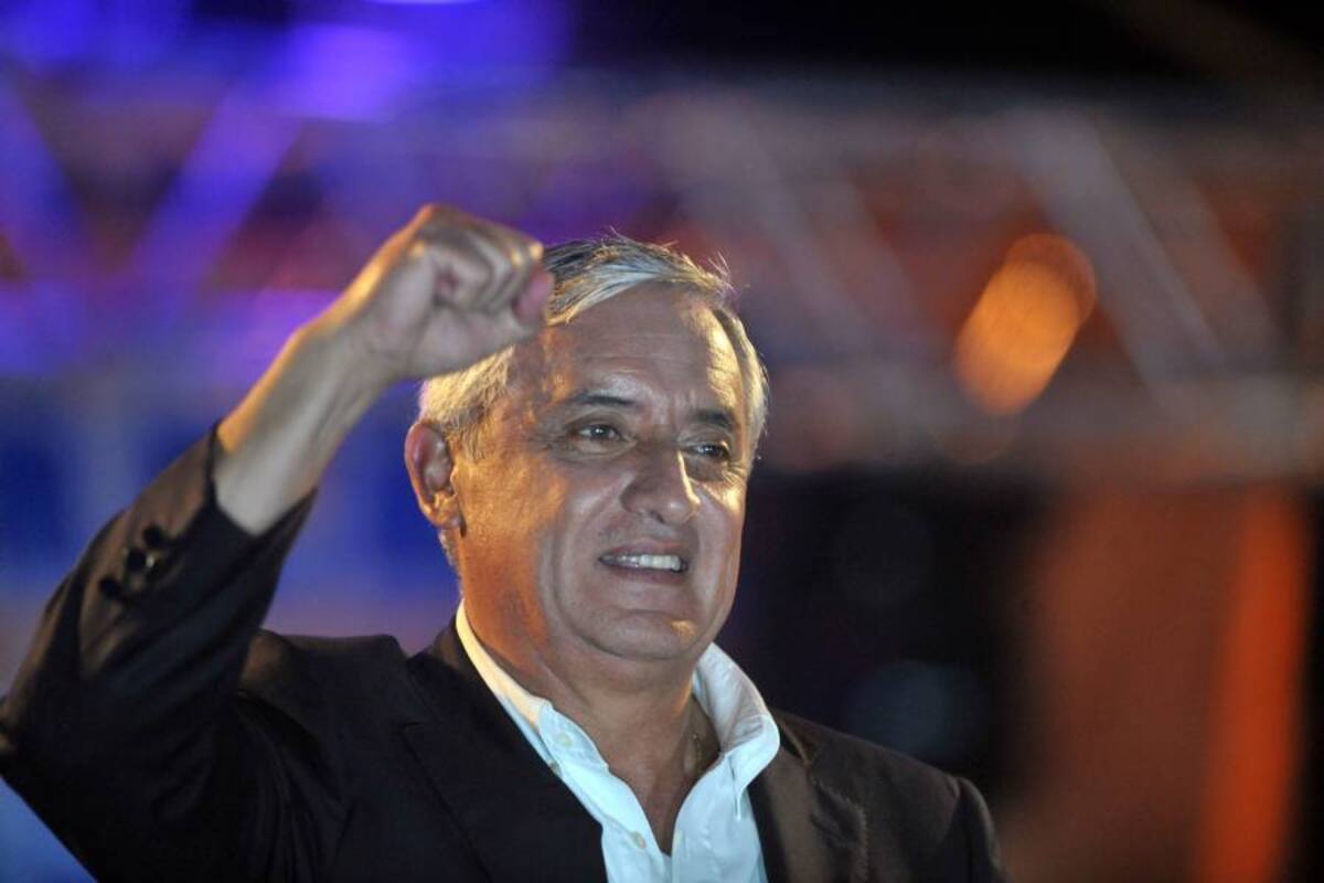 Otto Pérez Molina (Foto: Archivo / Vanguardia Liberal)