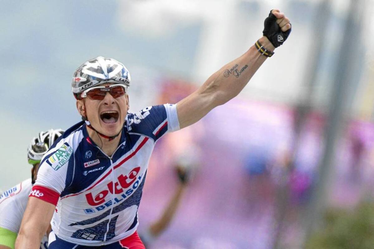 Greipel gana tras caer Cavendish a 3 km. de la meta y Cancellara sigue líder (Foto: AFP/VANGUARDIA LIBERAL)