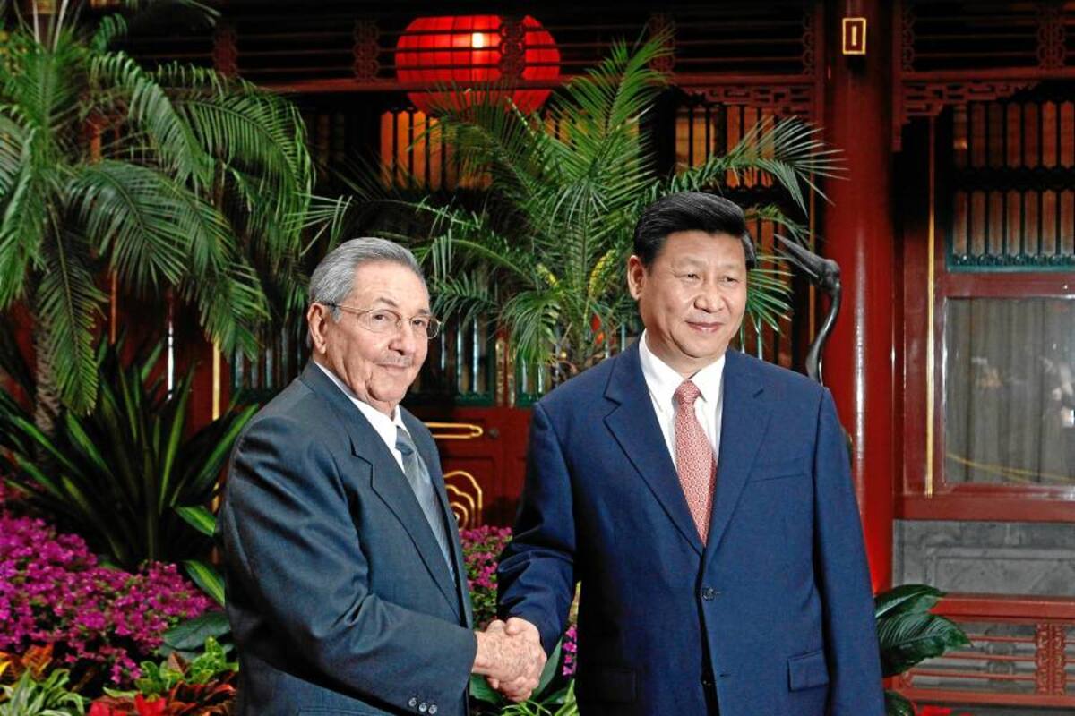 Raúl Castro refuerza los lazos de Cuba con los futuros líderes de China (Foto: AFP/VANGUARDIA LIBERAL)