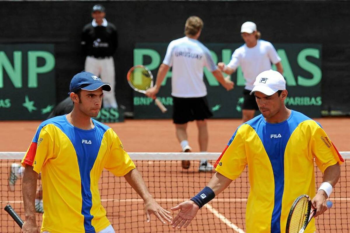 Alejandro Falla y Juan Sebastián Cabal irán a Londres (Foto: Afp/VanguardiaLiberal)