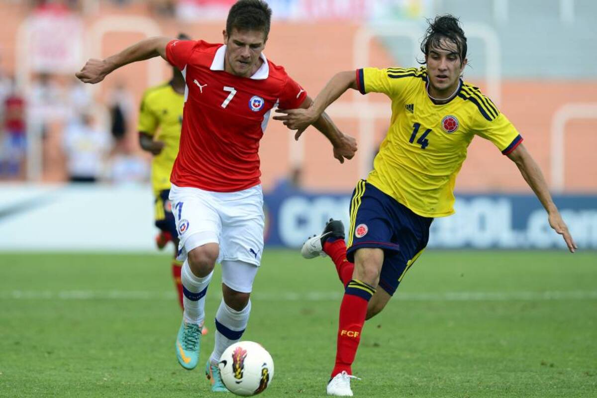 Colombia cayó 2 - 1 ante Chile en Sudamericano Sub-20 (Foto: AFP/VANGUARDIA LIBERAL)