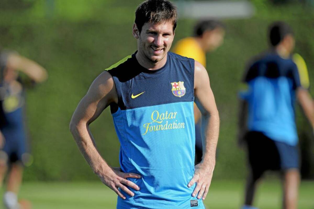 Leo Messi sufre una lesión en el gemelo y no viajará a Alemania (Foto: Afp/ VANGUARDIA LIBERAL)