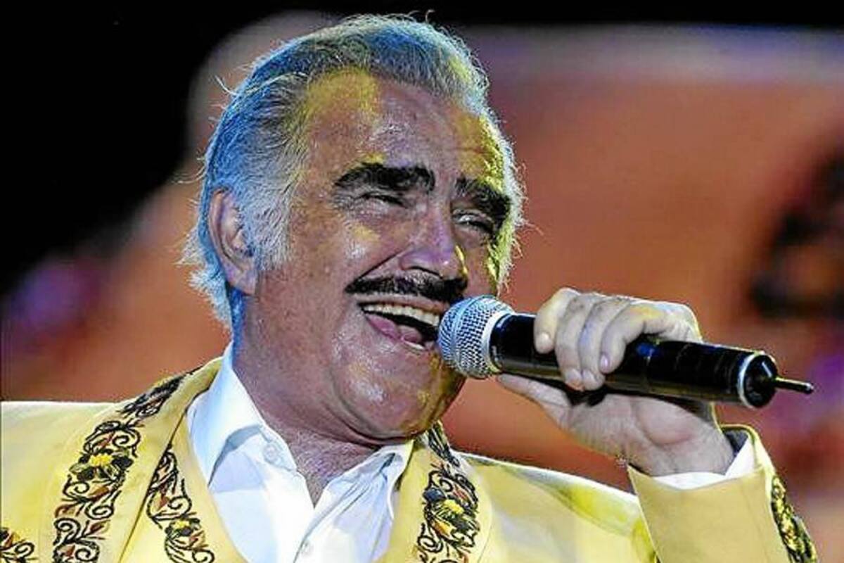 Vicente Fernández anuncia su retirada de los escenarios (Foto: Tomado de internet/ VANGUARDIA LIBERAL)