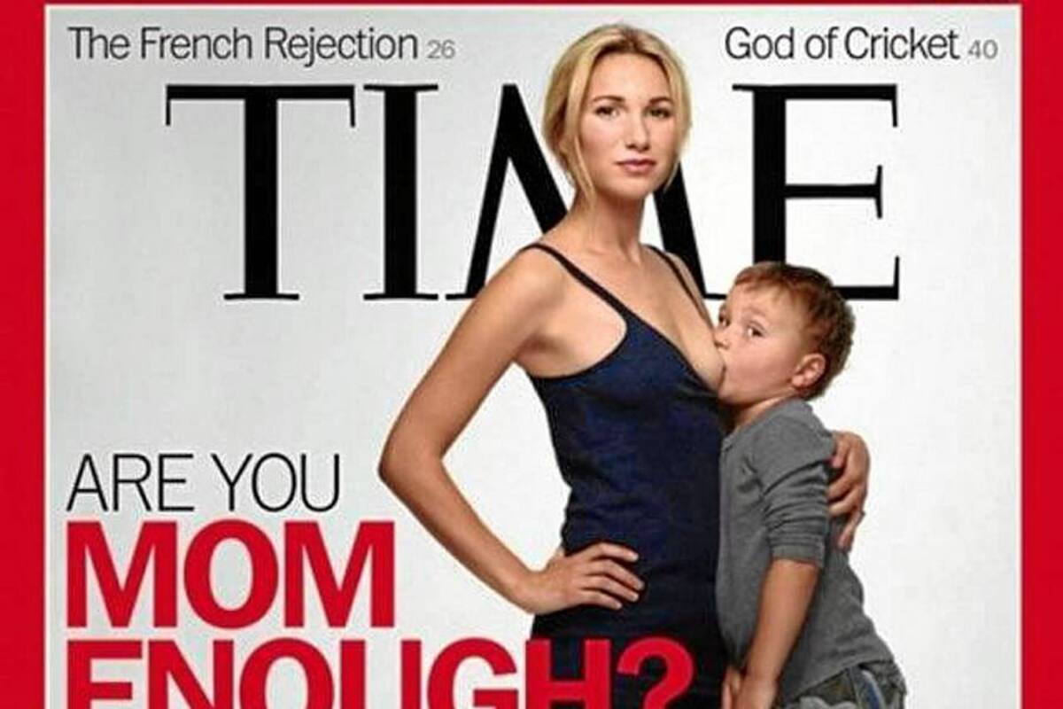 Time reabre con su última portada el debate sobre lactancia materna (Foto: TOMADA DE INTERNET )