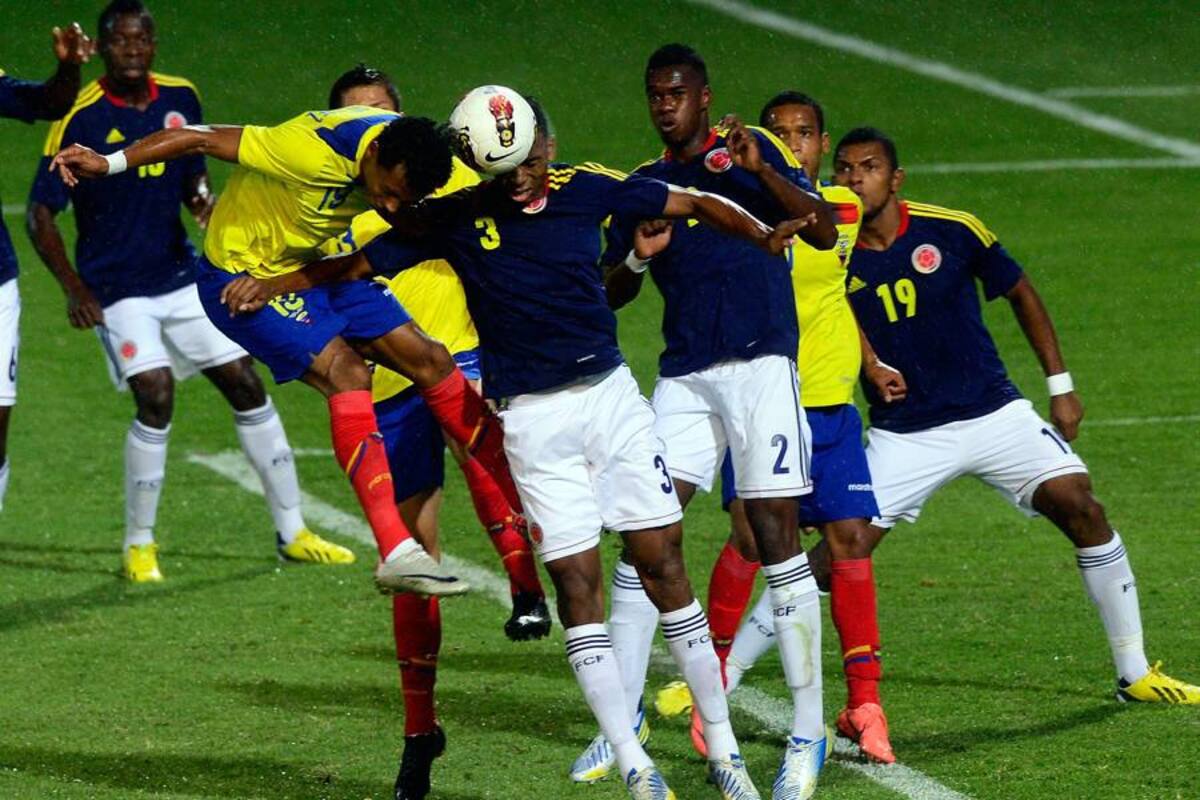 Colombia vence 2-1 a Ecuador en hexagonal final (Foto: AFP/VANGUARDIA LIBERAL)