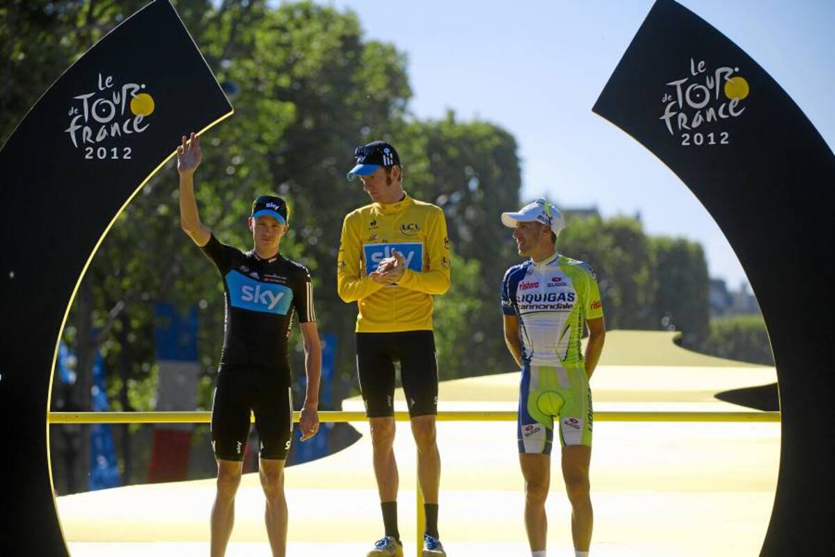 Bradley Wiggins ganó el Tour de Francia (Foto: AFP/VANGUARDIA LIBERAL)