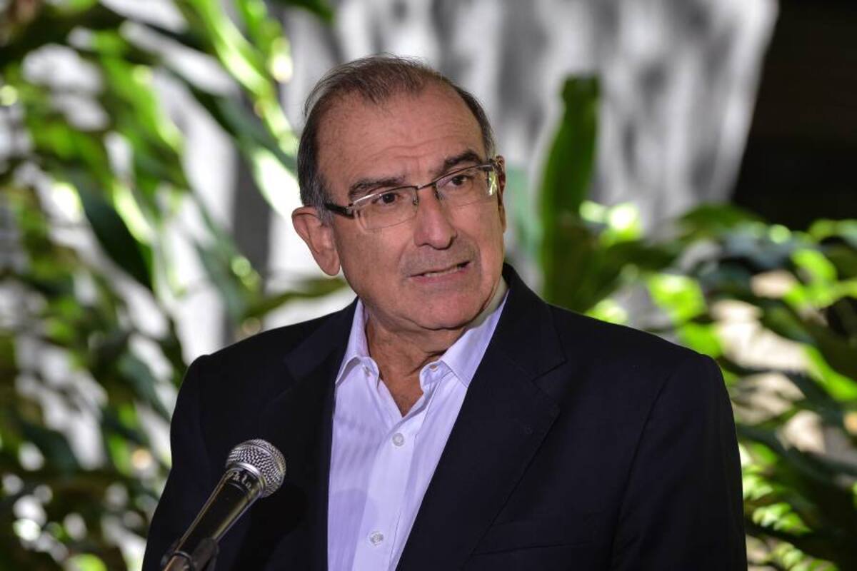 "No nos vamos a dejar presionar para hacer un cese de operaciones", De la Calle (Foto: Archivo/VANGUARDIA LIBERAL)