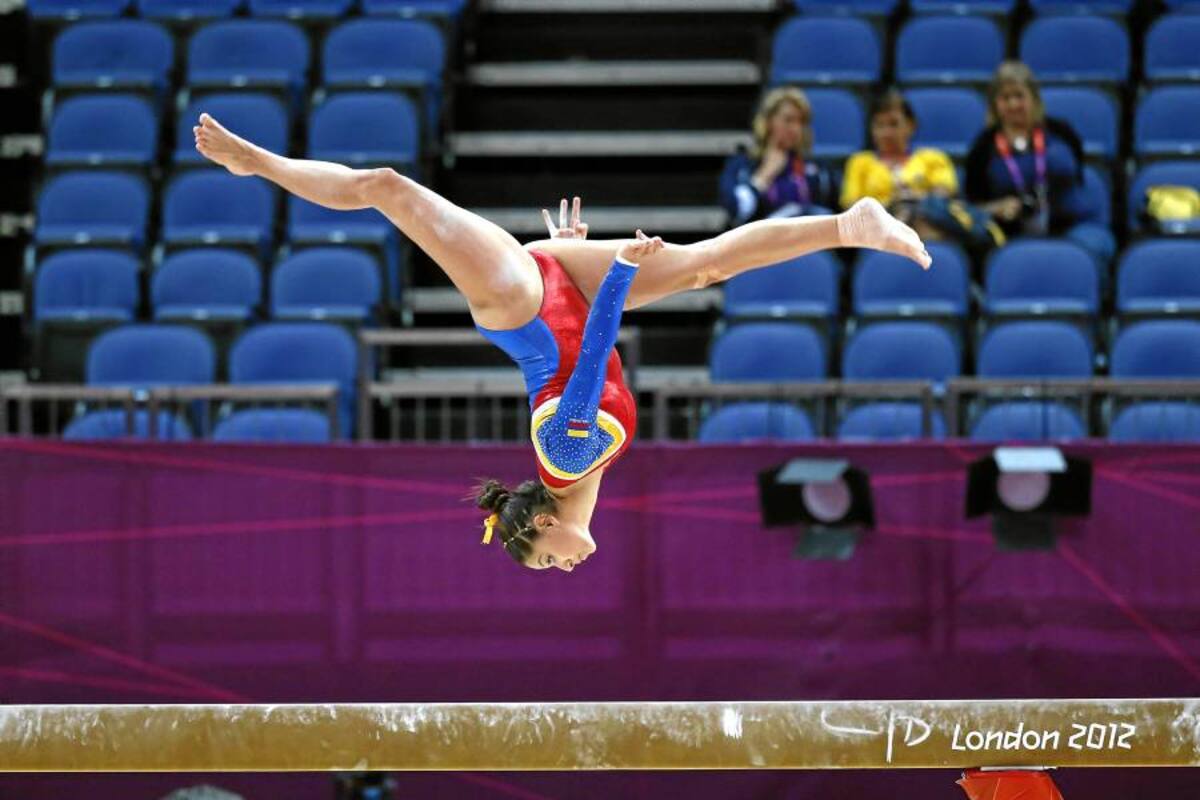 Colombiana Jessica Gil se despidió de la gimnasia olímpica (Foto: AFP / VANGUARDIA LIBERAL)