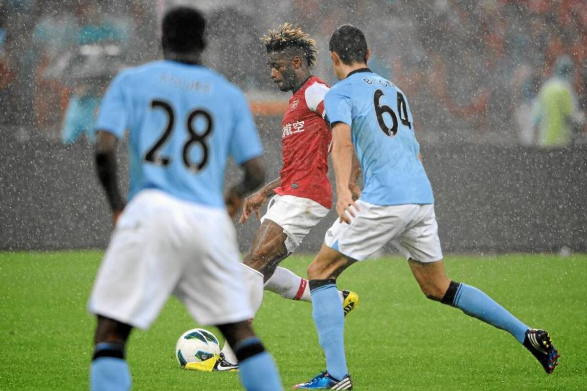 El Manchester City vence al Arsenal por 2-0 en el Estadio Olímpico de Pekín (Foto: Afp/ VANGUARDIA LIBERAL)