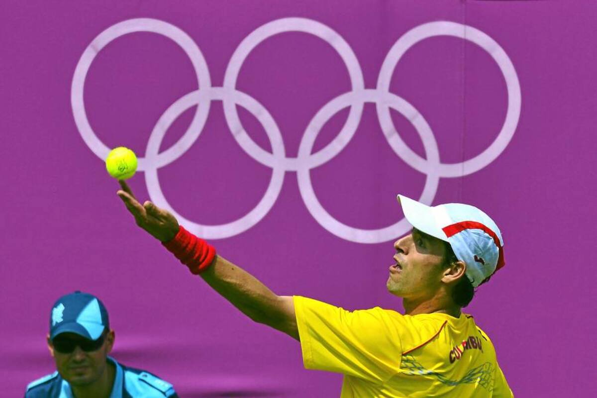 Santiago Giraldo se clasificó a la segunda ronda de los juegos olímpicos (Foto: AFP/VANGUARDIA LIBERAL)