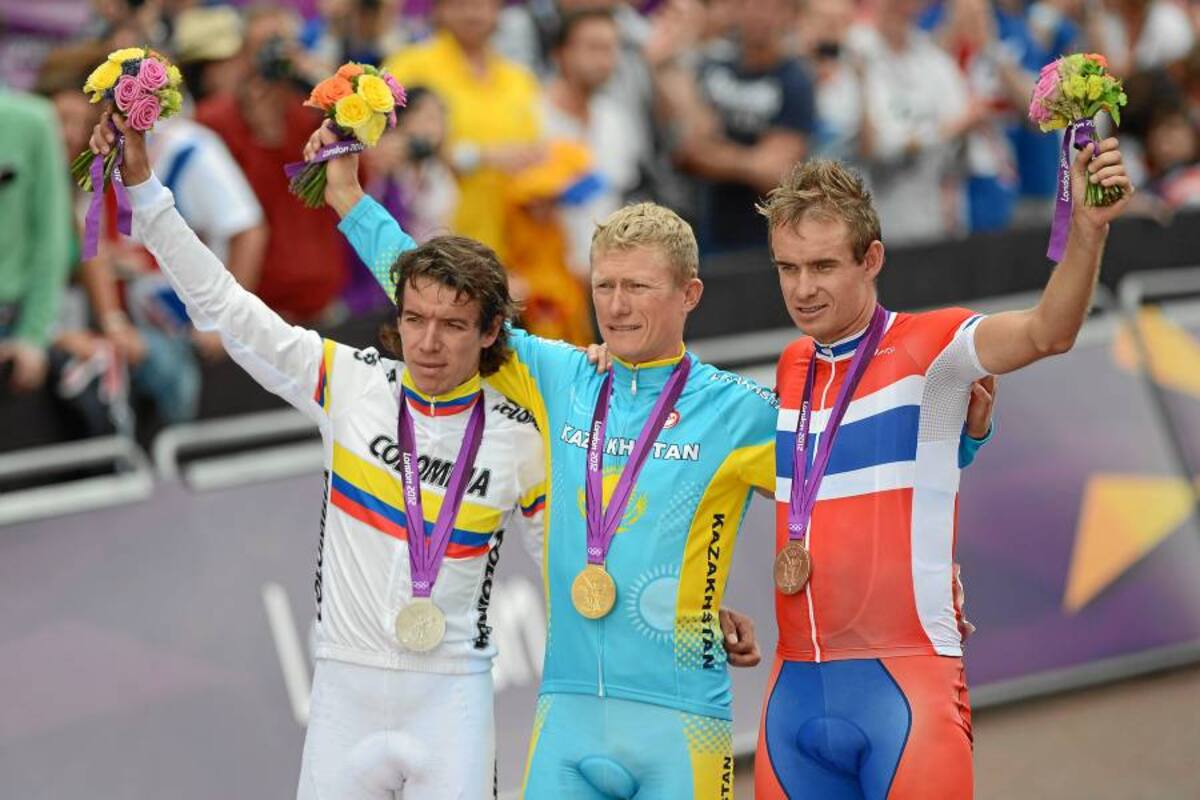 Rigoberto Urán dio la primera alegría para Colombia en los Olímpicos (Foto: AFP/VANGUARDIA LIBERAL)