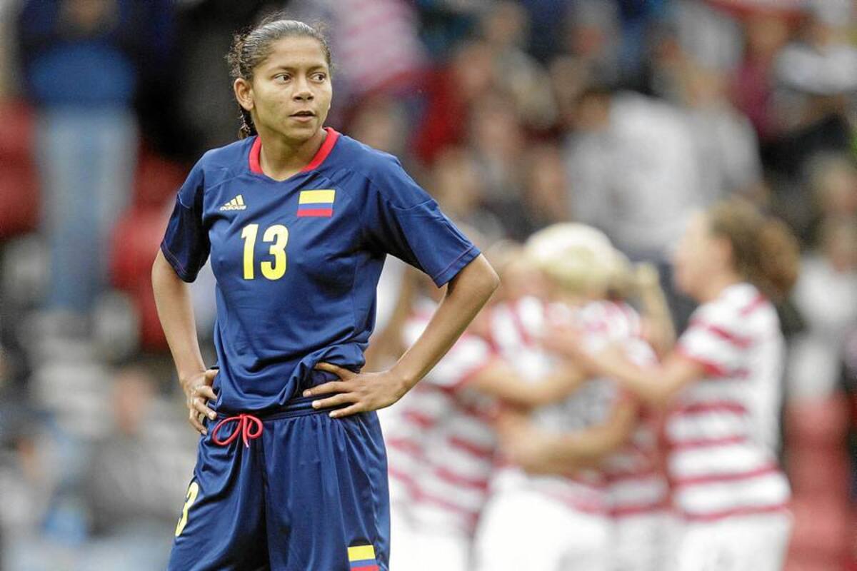 Selección Femenina de Colombia se despide de Londres 2012 (Foto: AFP/VANGUARDIA LIBERAL)