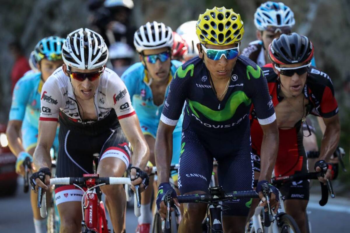 Nairo Quintana ascendió un puesto en la general y ahora es tercero del Tour de Francia (Foto: AFP/VANGUARDIA LIBERAL)
