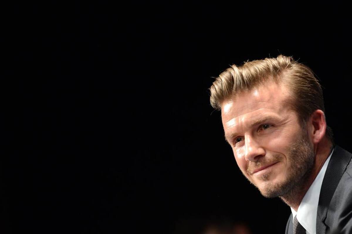 David Beckham se unió al París Saint Germain para el juego frente al Valencia (Foto: Archivo/VanguardiaLiberal)