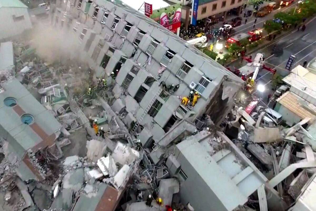 Terremoto en Taiwán ocasiona 13 muertos y más de 450 heridos (Foto: Archivo/VANGUARDIA LIBERAL)