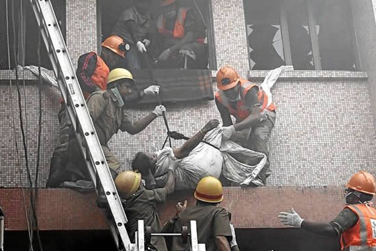Ascienden a 81 los muertos en un incendio de un hospital en la India (Foto: Efe/VANGUARDIA LIBERAL)