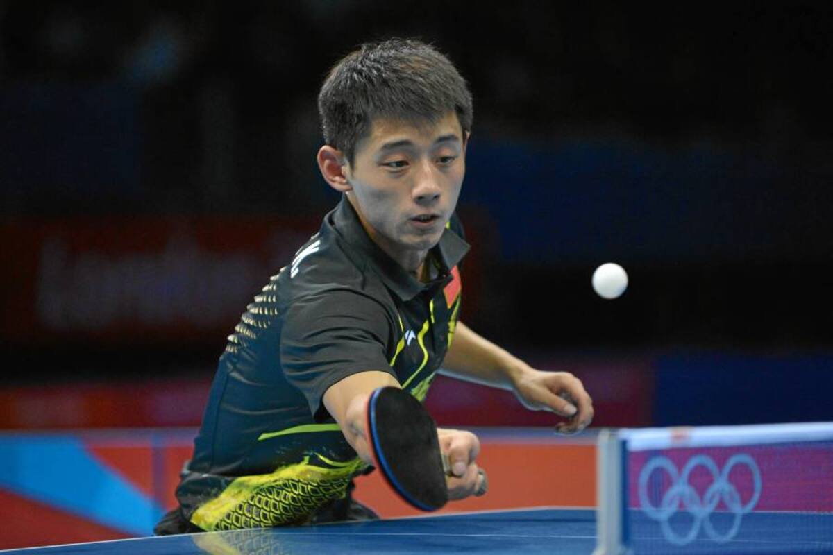 El chino Zhang Jike, campeón olímpico de tenis de mesa en Londres-2012 (Foto: Afp/VanguardiaLiberal)