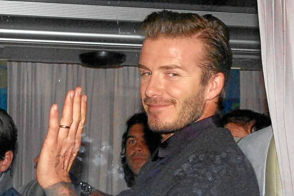 Beckham visitará "muy probablemente" el torneo de tenis de Doha (Foto: Archivo/VANGUARDIA LIBERAL)