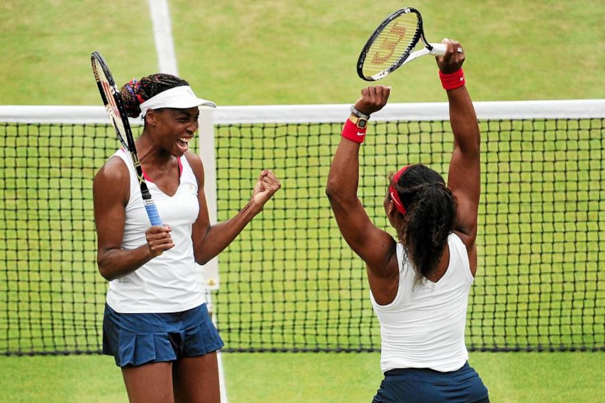 Las Williams conquistan su tercer oro en dobles, el segundo consecutivo (Foto: AFP/VANGUARDIA LIBERAL)