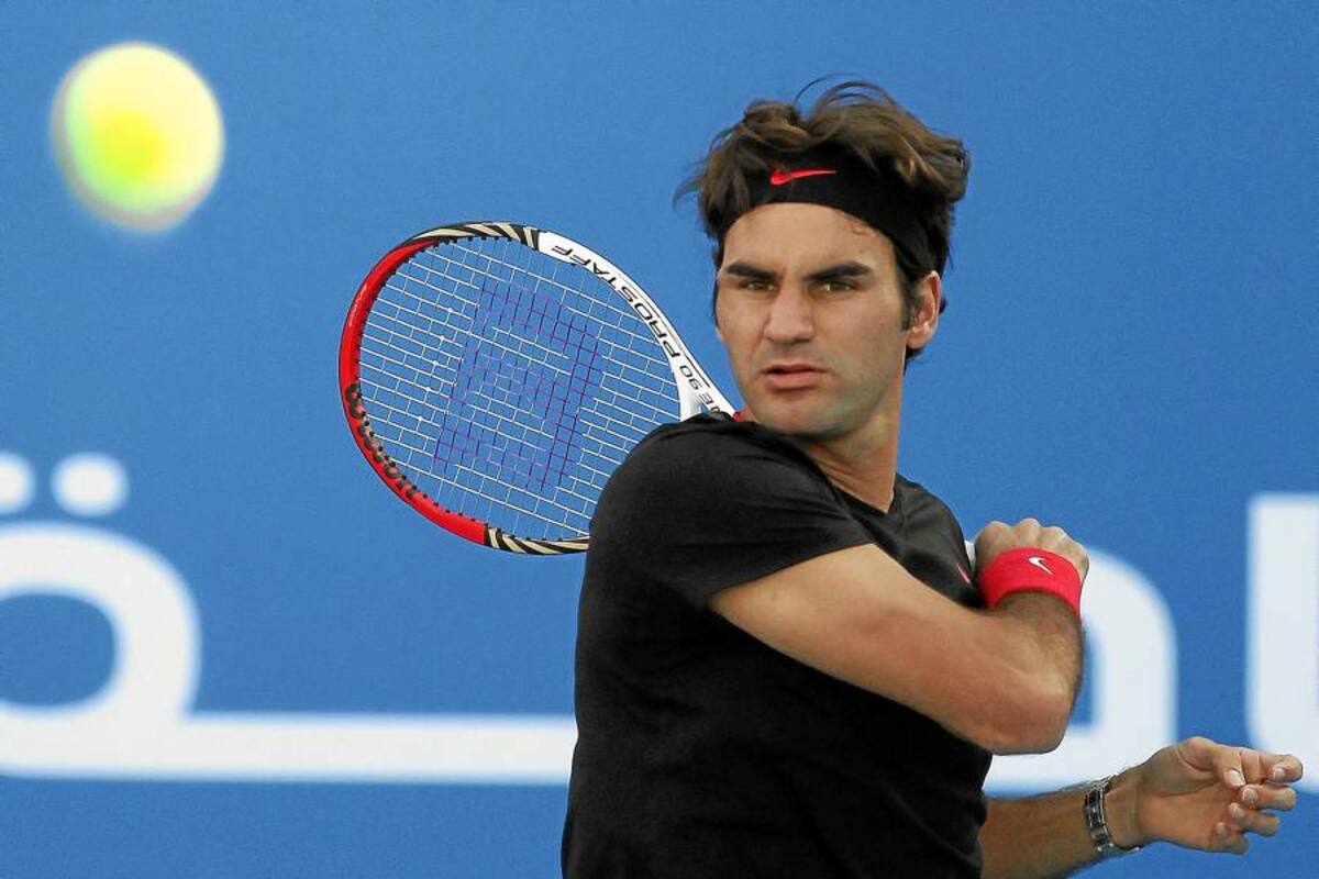Federer aspira a comenzar 2012 tan bien como finalizó 2011 (Foto: Afp/VANGUARDIA LIBERAL)