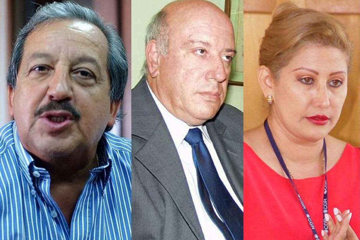 La terna: Héctor Moreno Galvis,Rodolfo Mantilla Jácome y Judith Gregoria Miranda. (Foto: Archivo / VANGUARDIA LIBERAL)