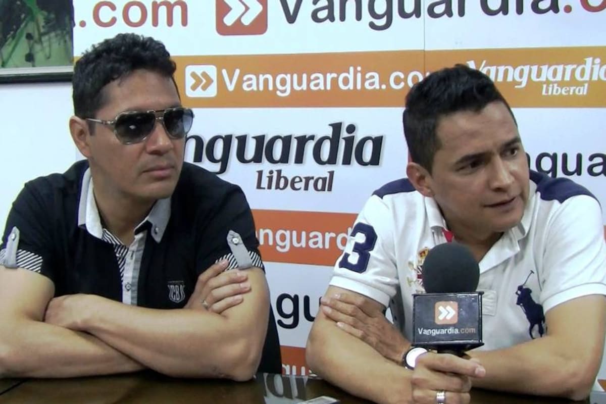 Jorge Celedón y Jimmy Zambrano presentarán en la Feria de Bucaramanga su nuevo trabajo discográfico, 'Lo que tú necesitas'. (Foto: Laura Rojas/VANGUARDIA LIBERAL)