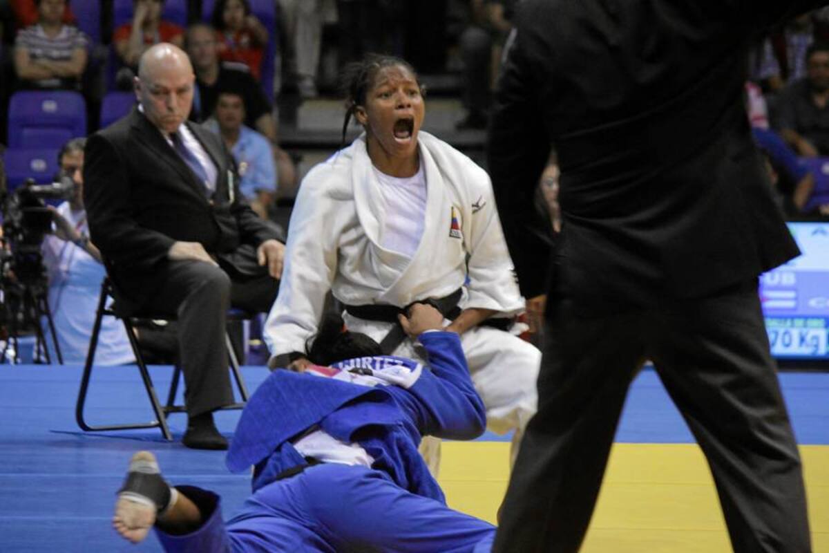 La judoca Yuri Alvear espera alcanzar su sueño en Londres-2012 (Foto: Archivo/ VANGUARDIA LIBERAL)