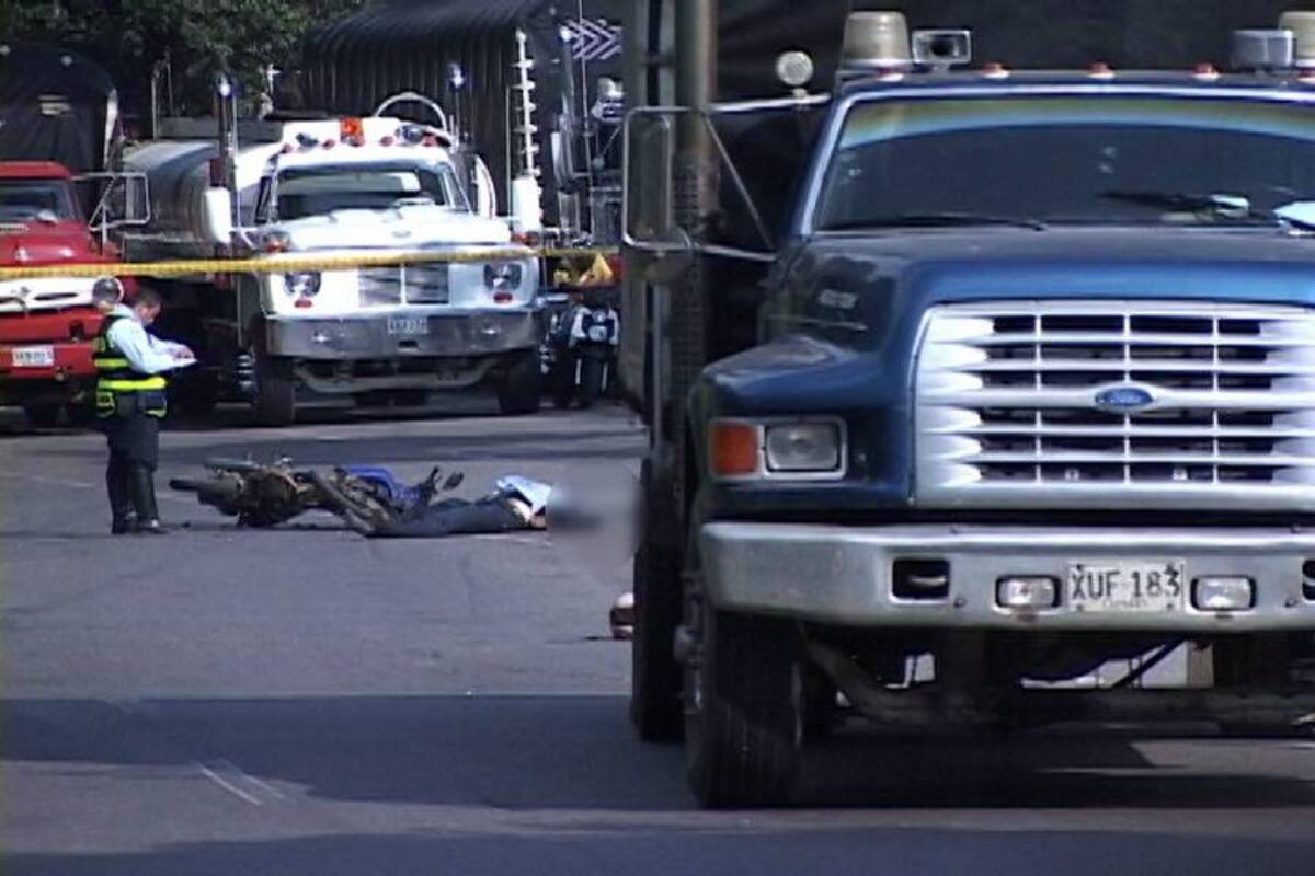 Muere motociclista arrollada por un camión en Floridablanca (Foto: Suministrada/VANGUARDIA LIBERAL)