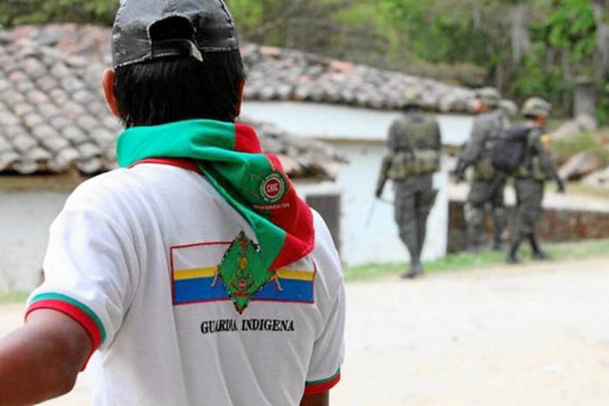 Indígenas exigen la presencia del presidente Santos en mesas de diálogos (Foto: Archivo/VANGUARDIA LIBERAL)